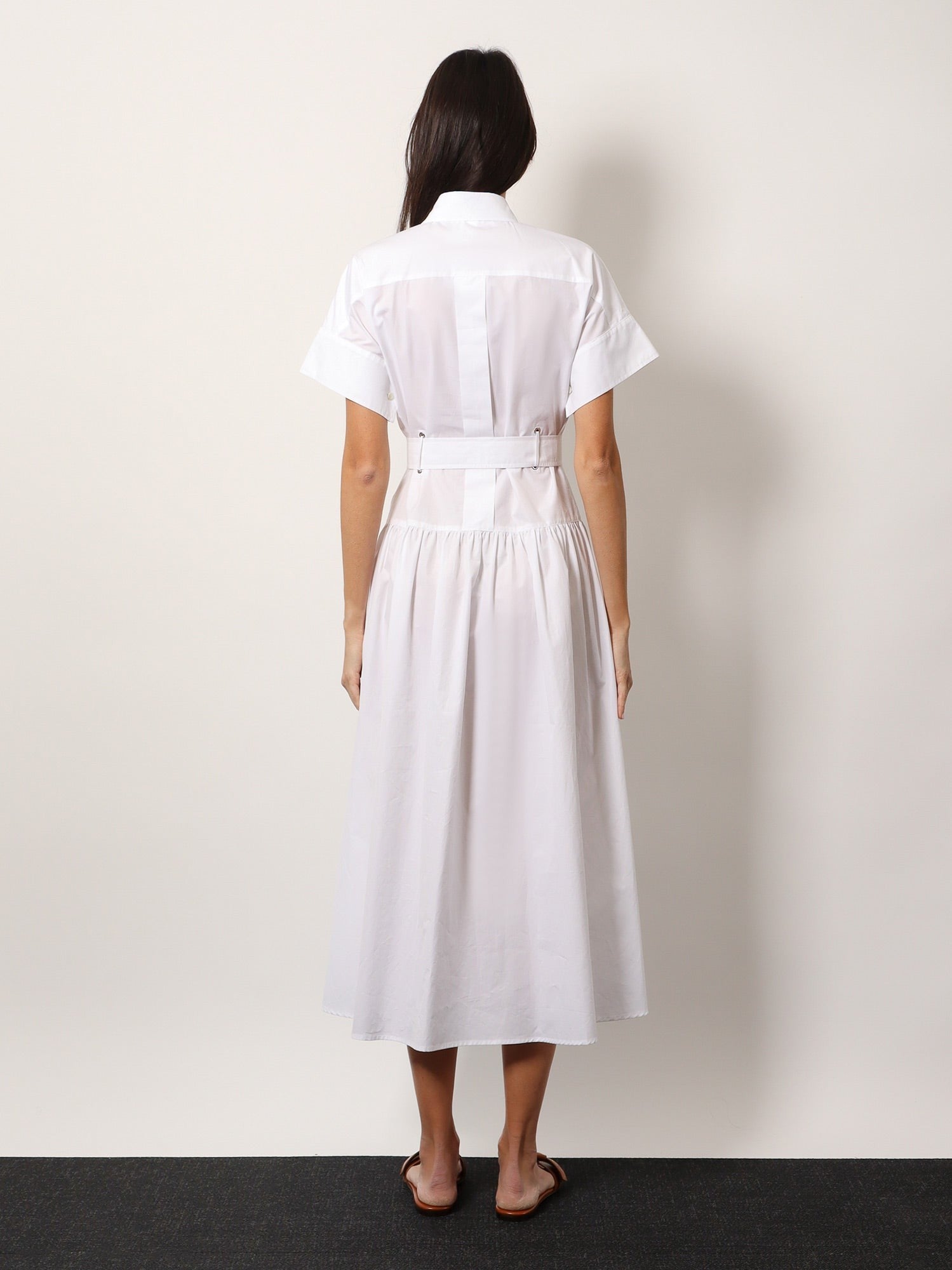 Max Mara Agoraio cotton chemisier dress
