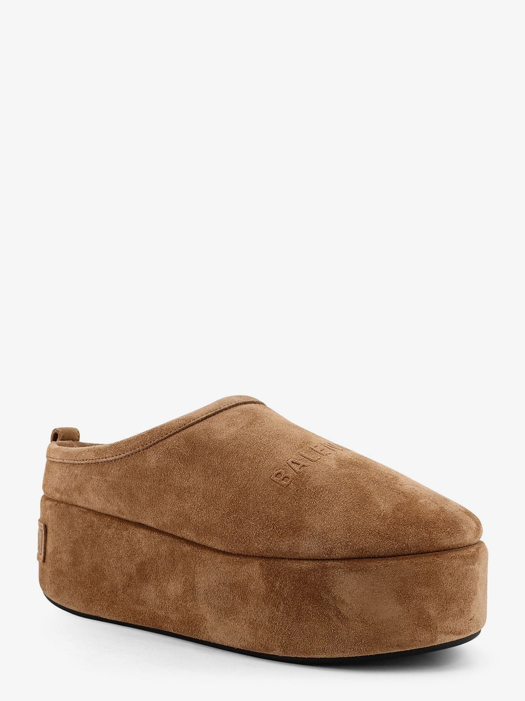 Balenciaga Alaska Soft suede mule with plateau