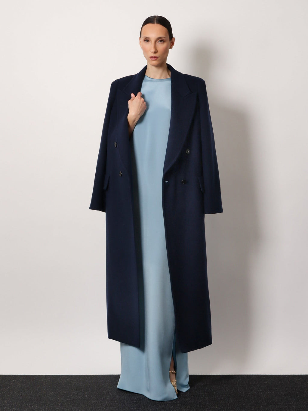 Max Mara Albania 1234 max mara sfilata virgin wool and cashmere coat