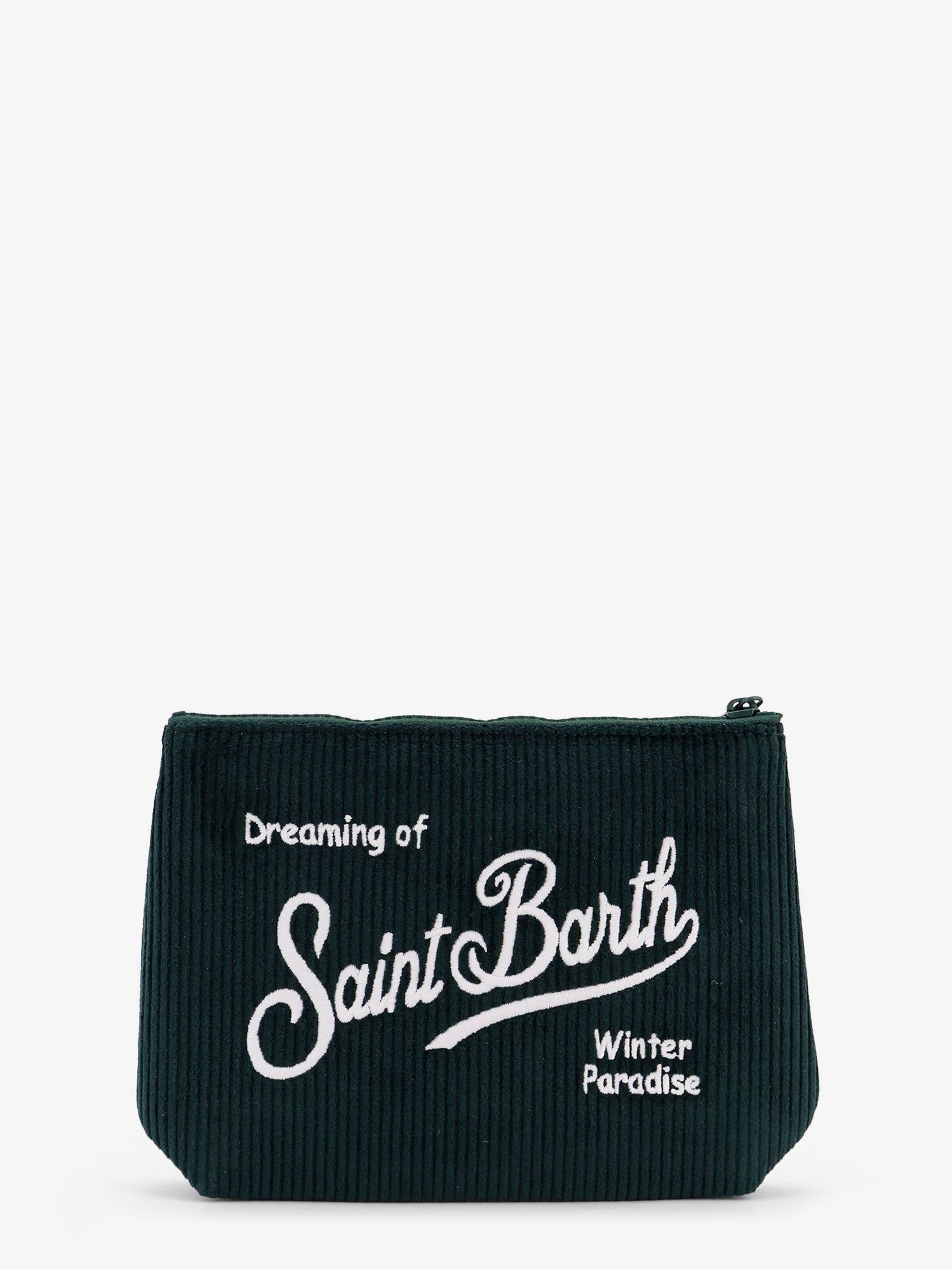 MC2 SAINT BARTH Aline Corduroy clutch bag