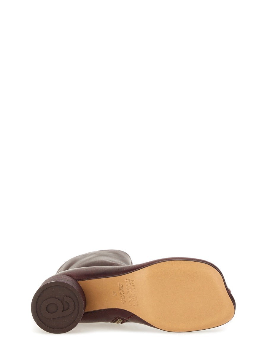 MM6 MAISON MARGIELA "ANATOMIC" ANKLE BOOTS