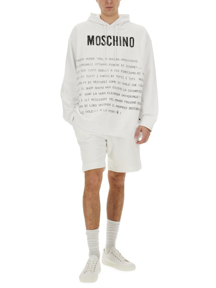 Moschino "ARCHIVE MESSAGE" HOODIE