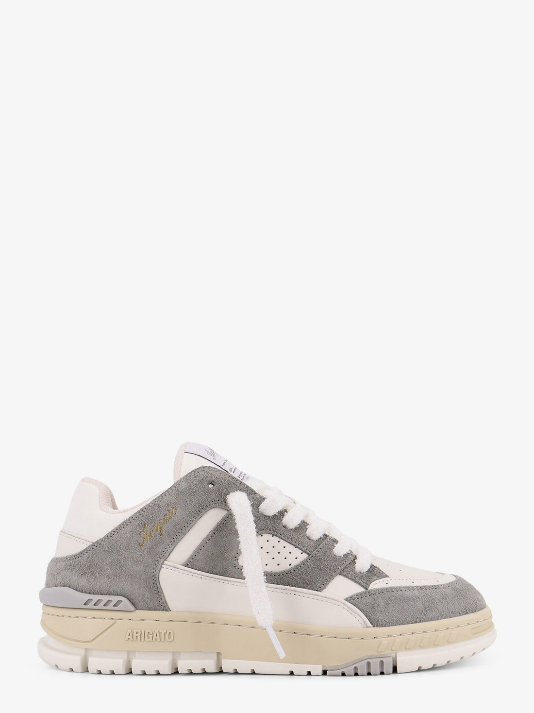 AXEL ARIGATO Area Lo low-top suede and leather sneakers