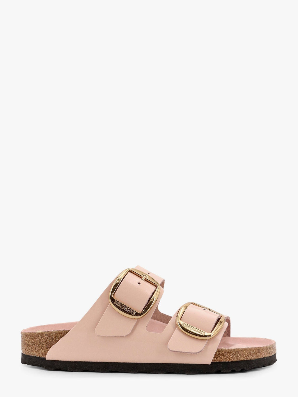 Birkenstock Arizona big buckle patent leather sandals