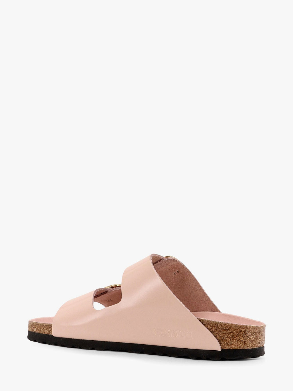 Birkenstock Arizona big buckle patent leather sandals