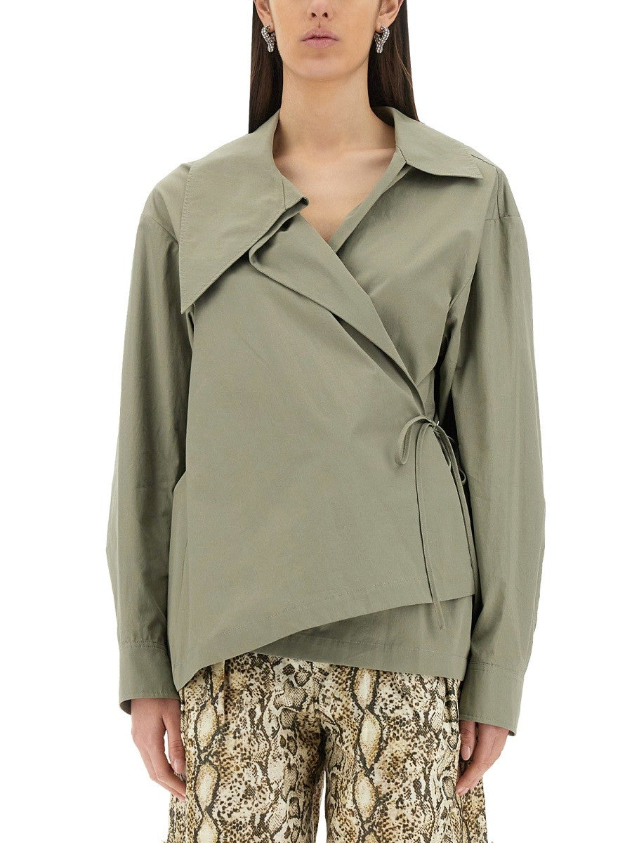 Dries Van Noten ASYMMETRICAL SHIRT