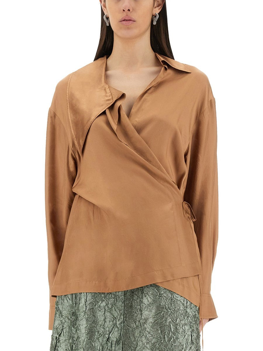 Dries Van Noten ASYMMETRICAL SHIRT