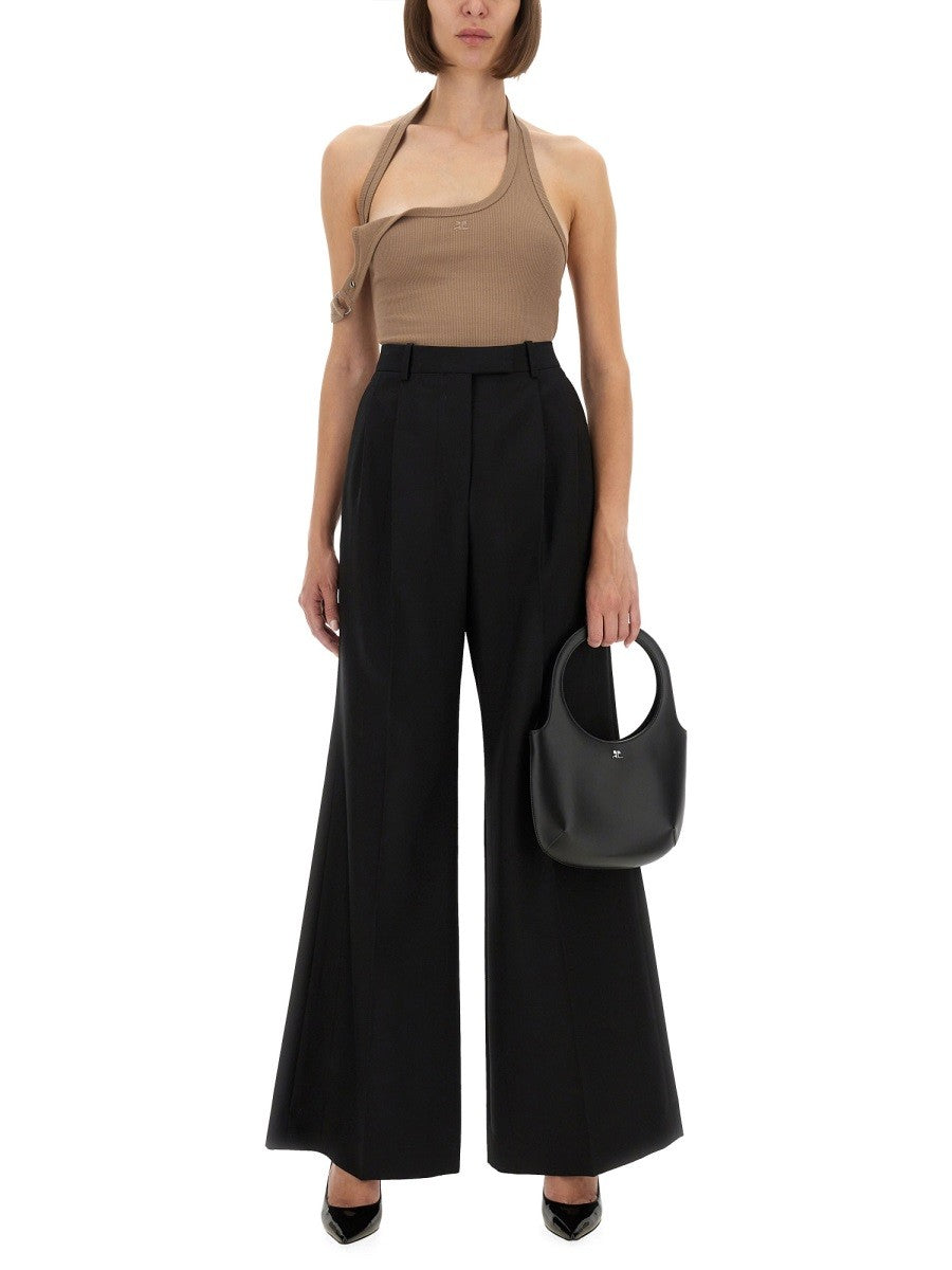 COURREGES ASYMMETRICAL TANK TOP