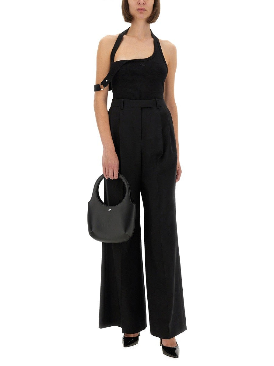 COURREGES ASYMMETRICAL TANK TOP