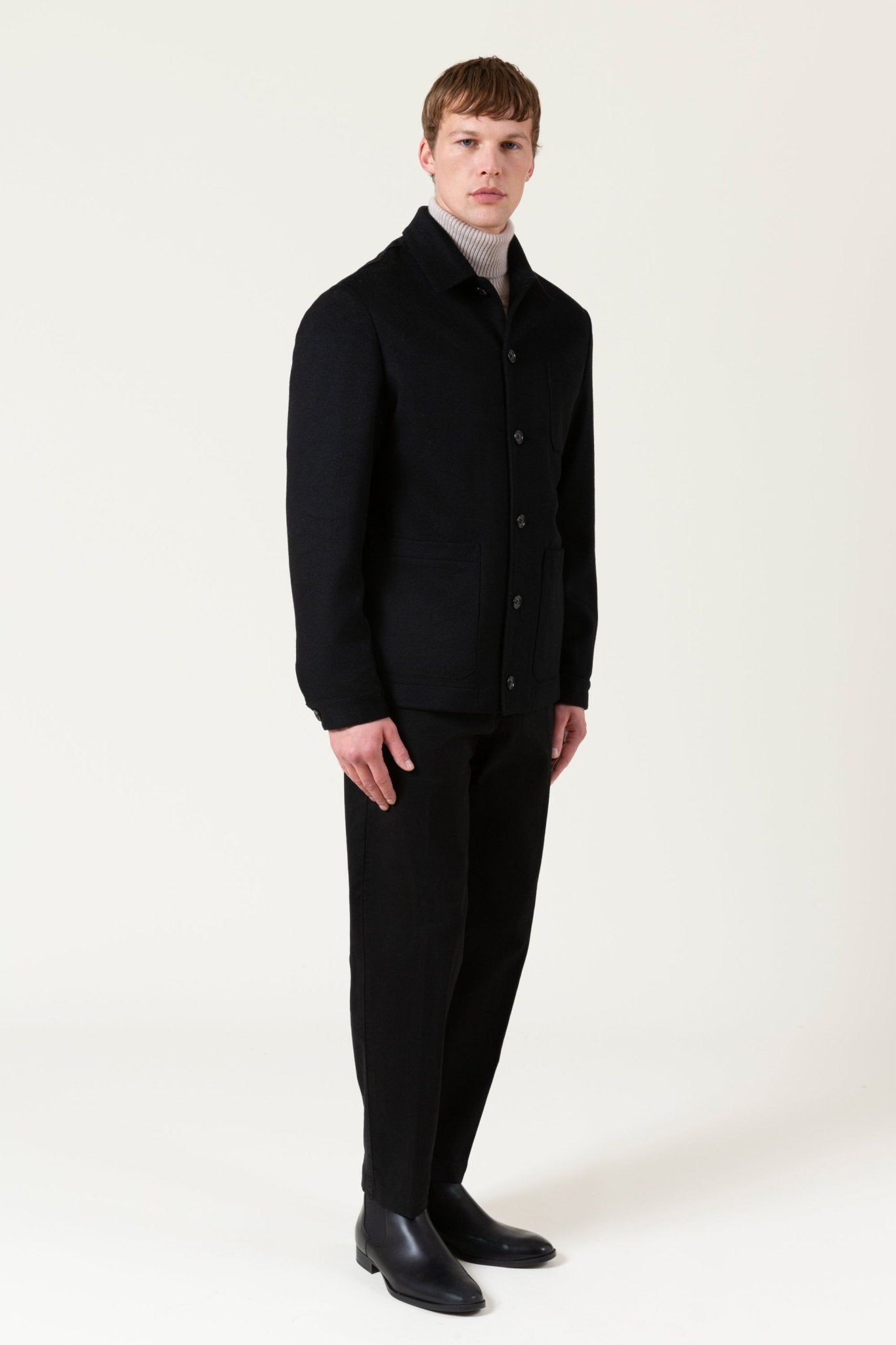 Giacca Overshirt Borg Giacca