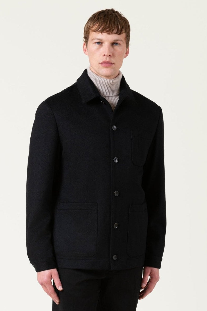 Giacca Overshirt Borg Giacca