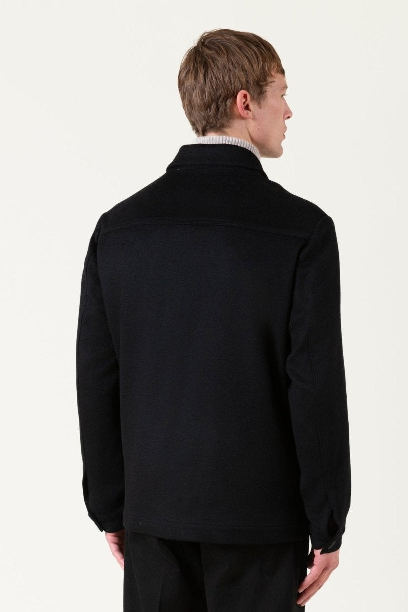 Giacca Overshirt Borg Giacca