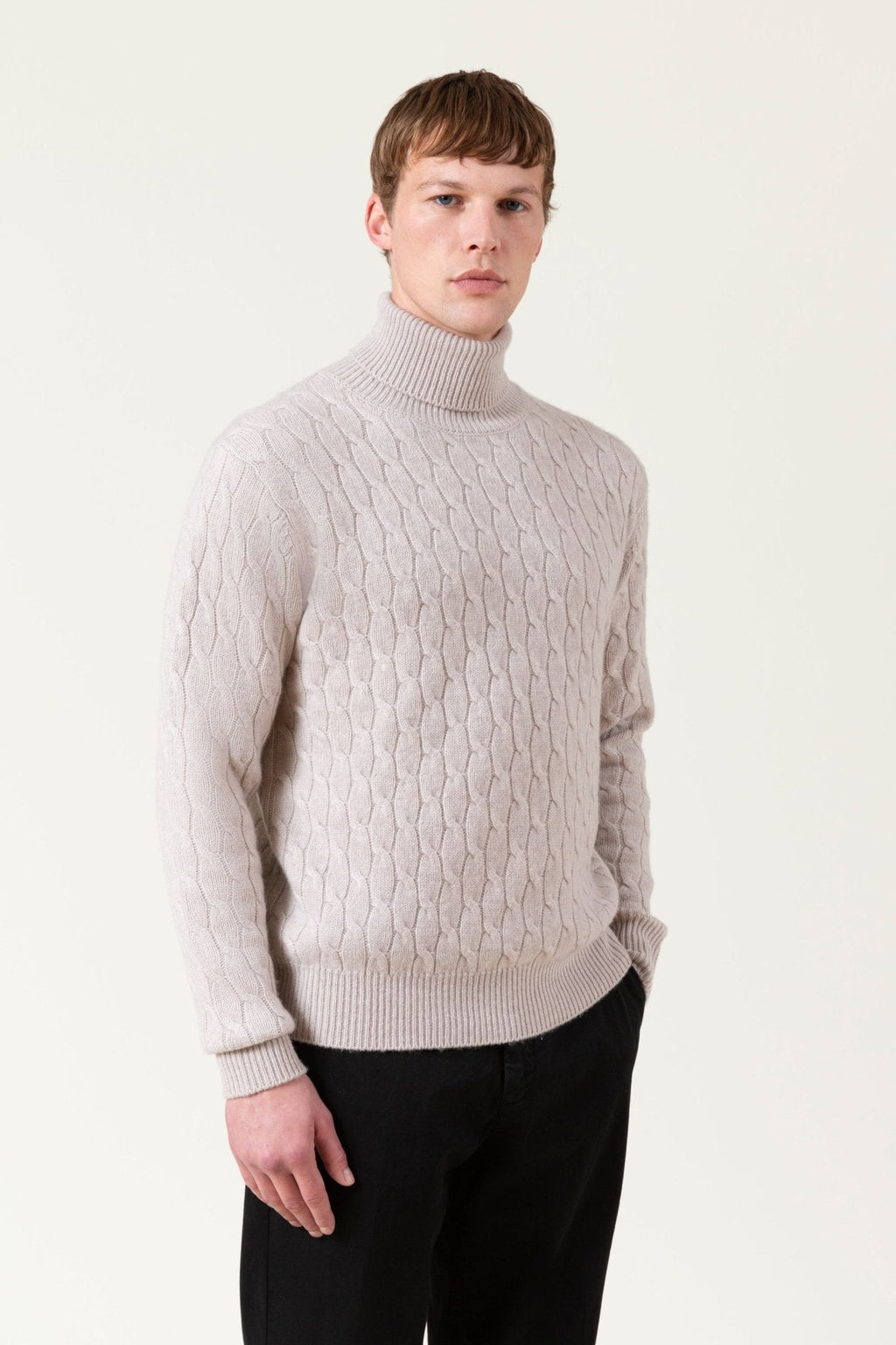 Maglia Dolcevita Curtis Lana E Cashmere