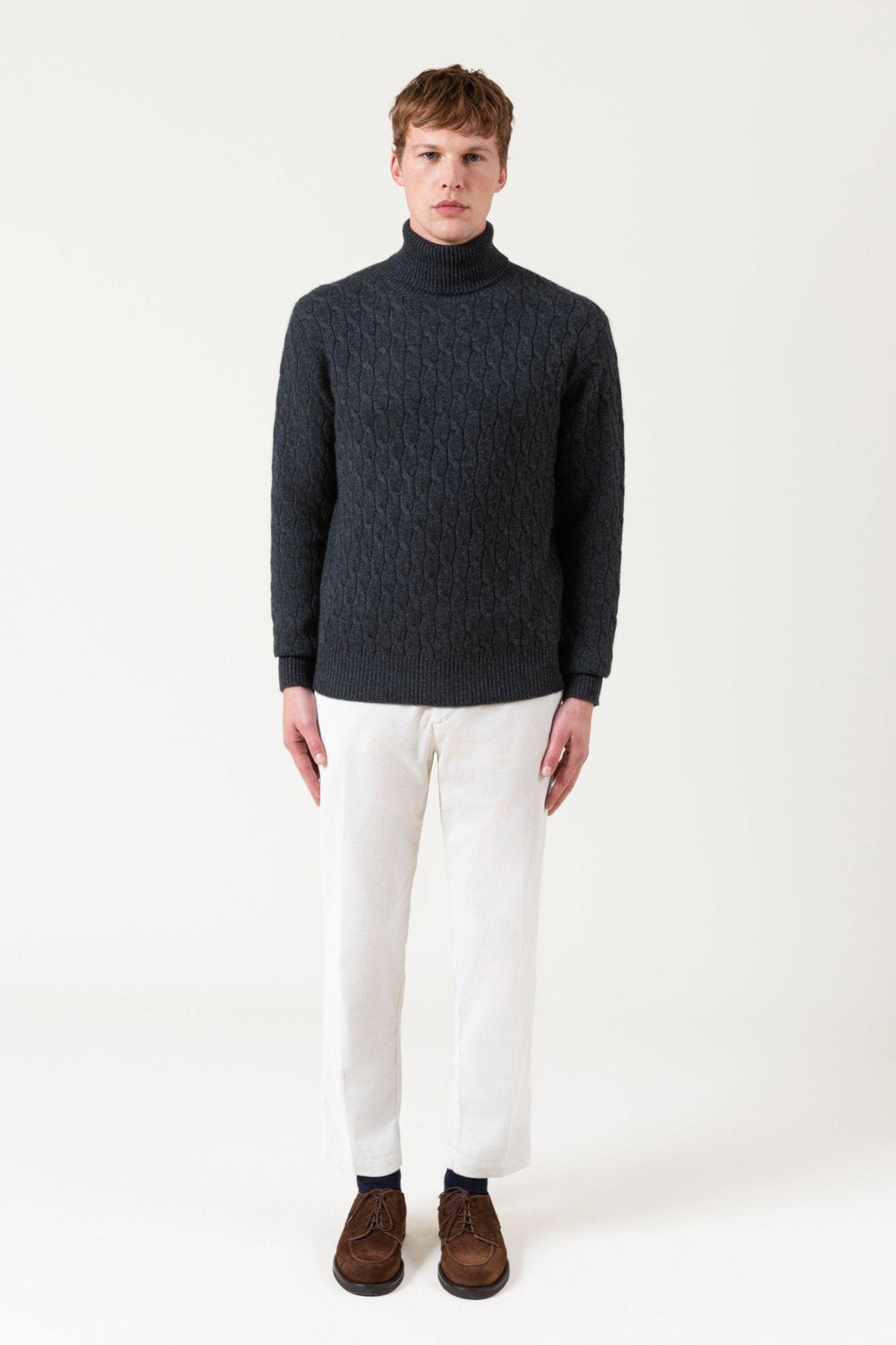 Maglia Dolcevita Curtis Lana E Cashmere