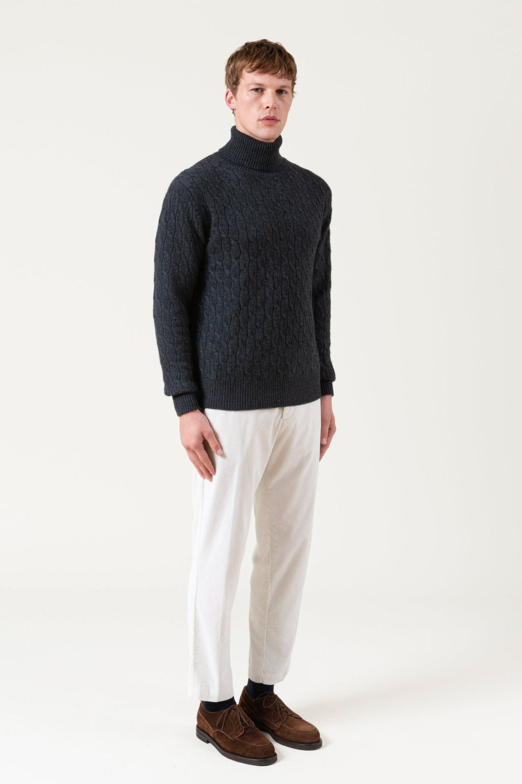 Maglia Dolcevita Curtis Lana E Cashmere