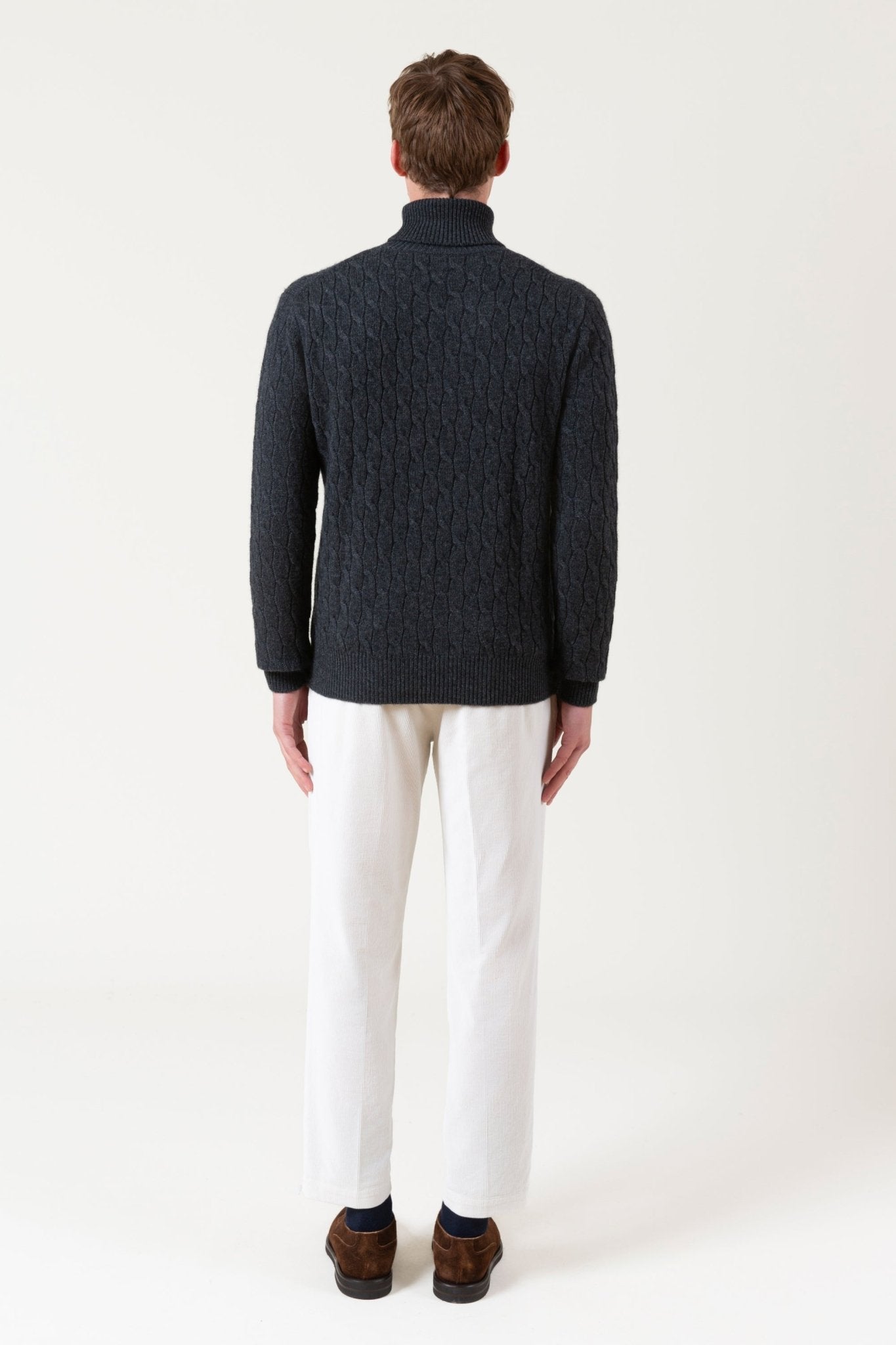 Maglia Dolcevita Curtis Lana E Cashmere