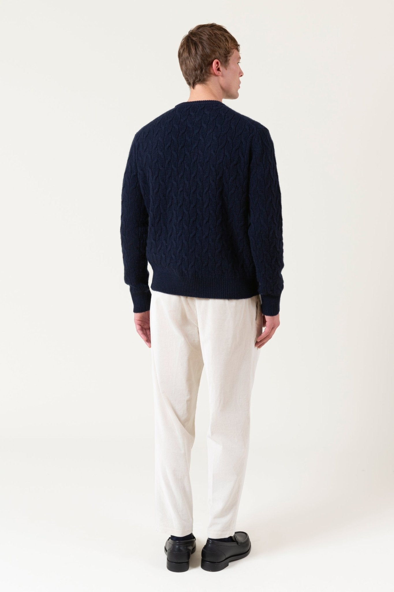 Maglia Fonda In Lana E Cashmere