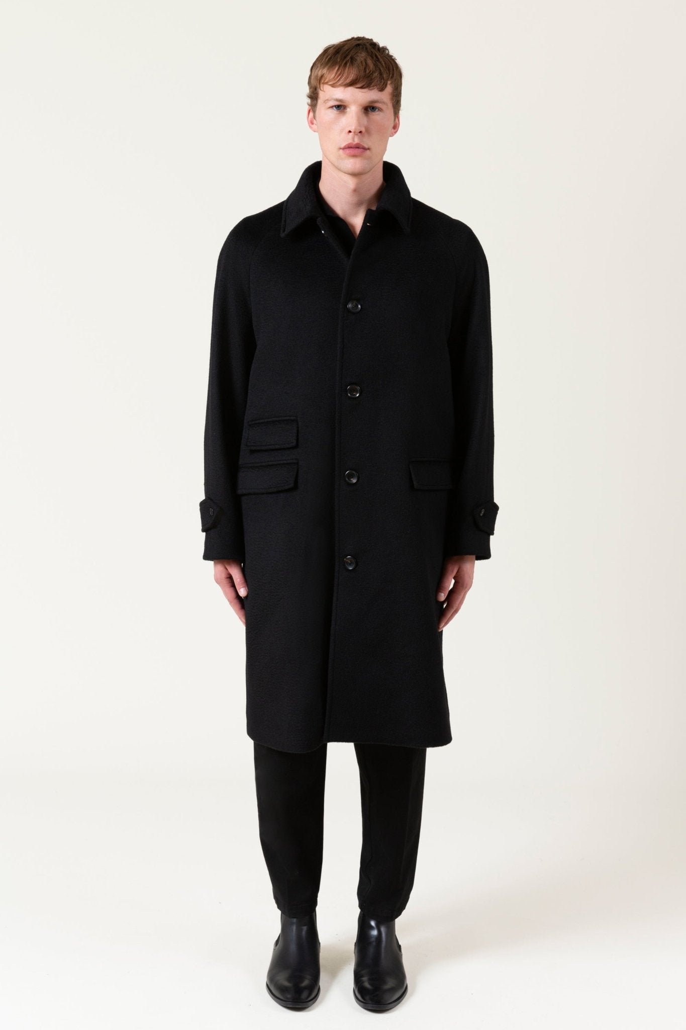 Cappotto Windsor In Baby Camel