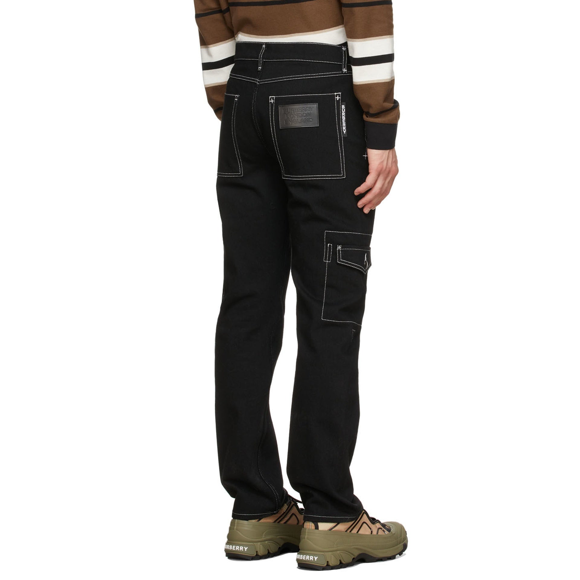 Burberry Denim Cargo Pants