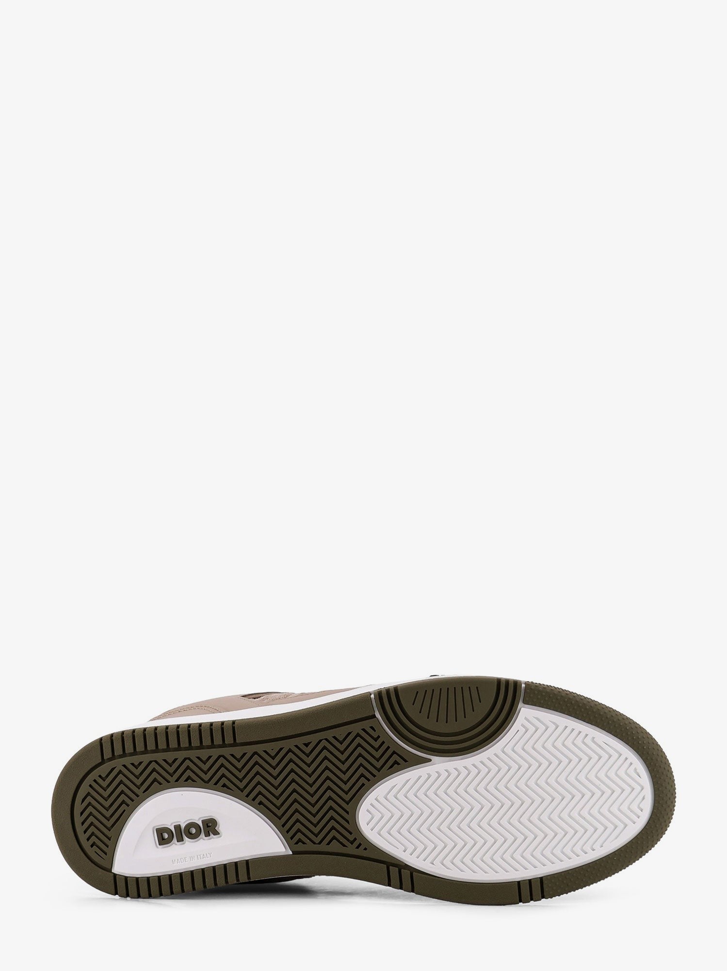 Dior B27 leather sneakers with suede inserts