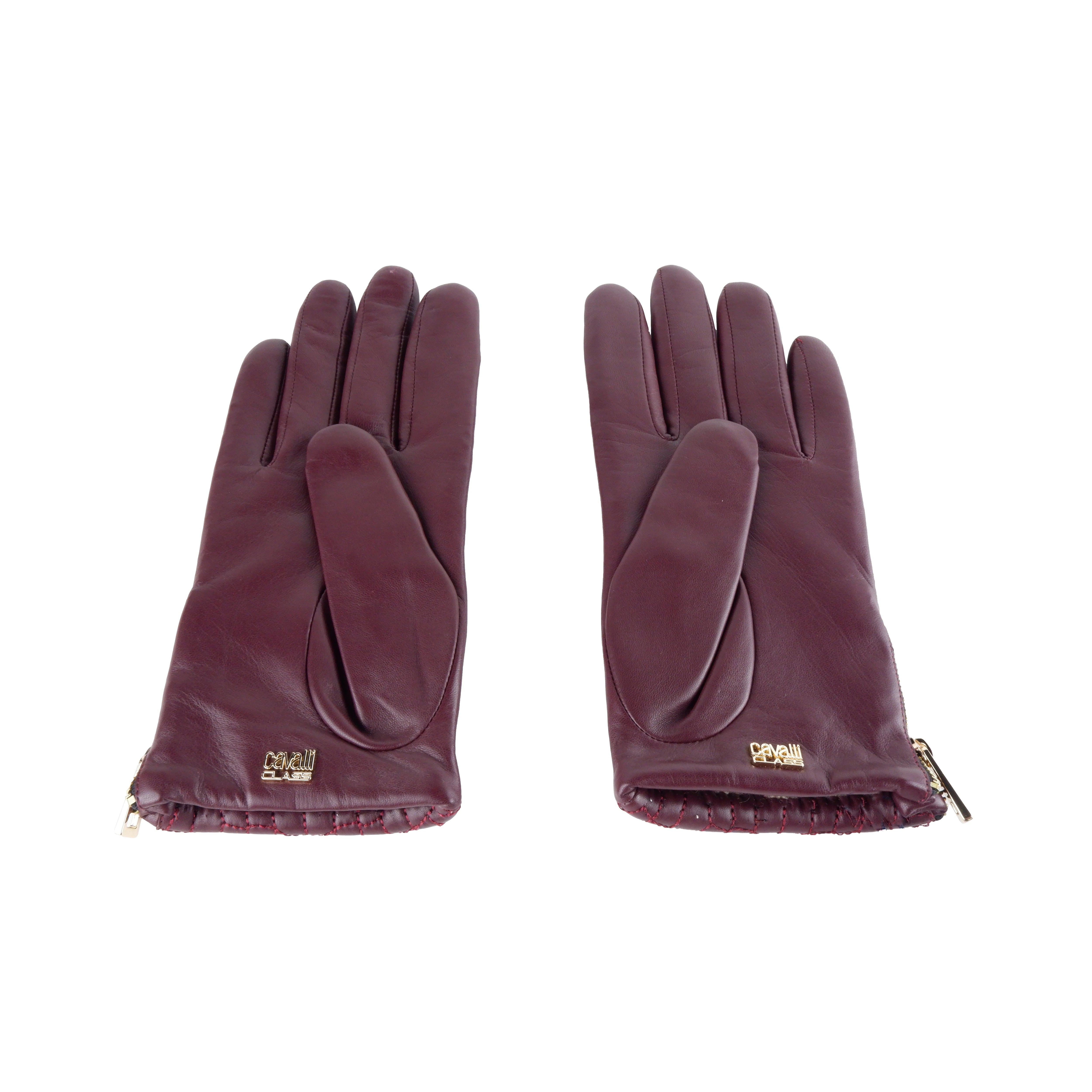 Cavalli Class Gloves Red Woman