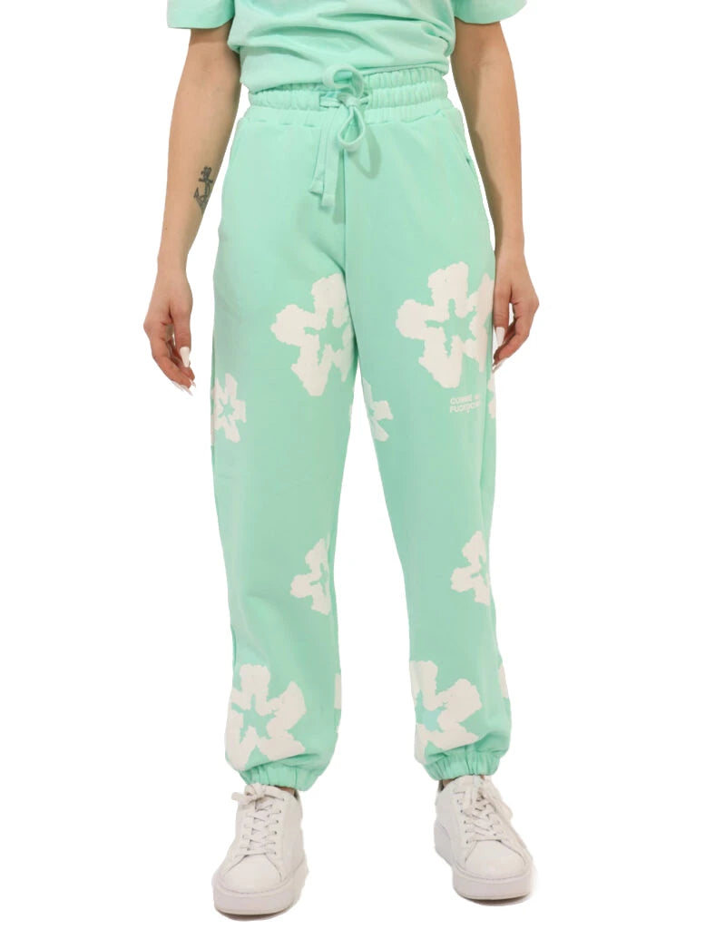 Comme Des Fuckdown Trousers Green Woman