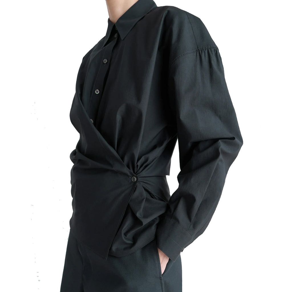 Lemaire Twisted Silk Shirt
