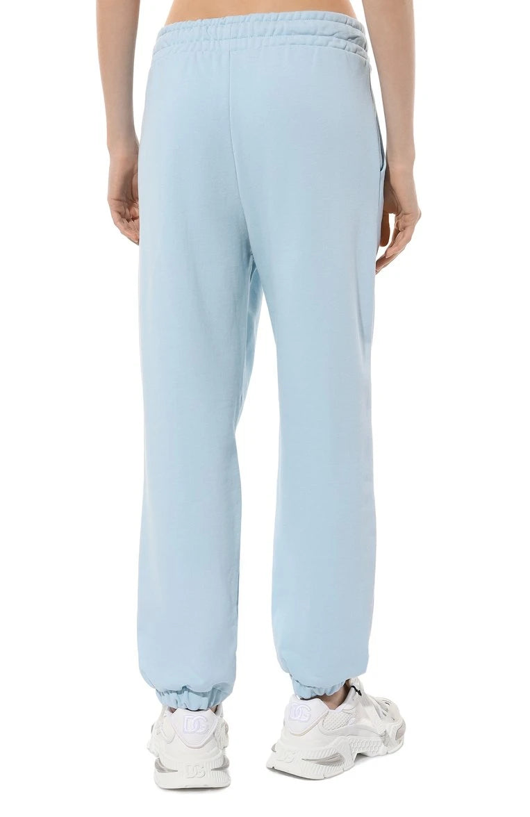 Comme Des Fuckdown Trousers Light Blue Woman