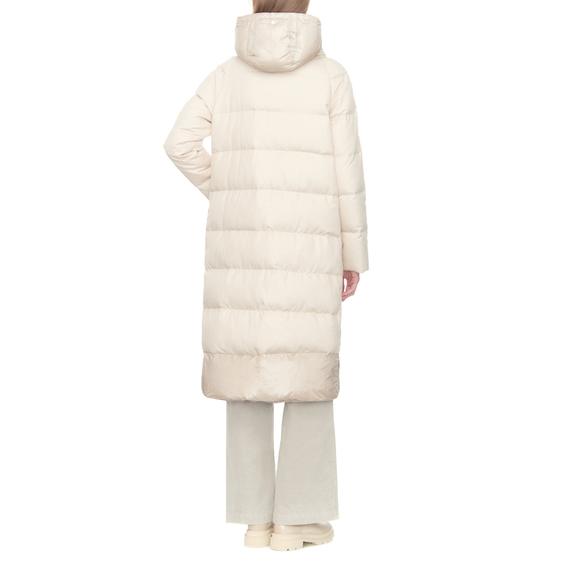 HERNO Silk And Cashmere Padded Coat
