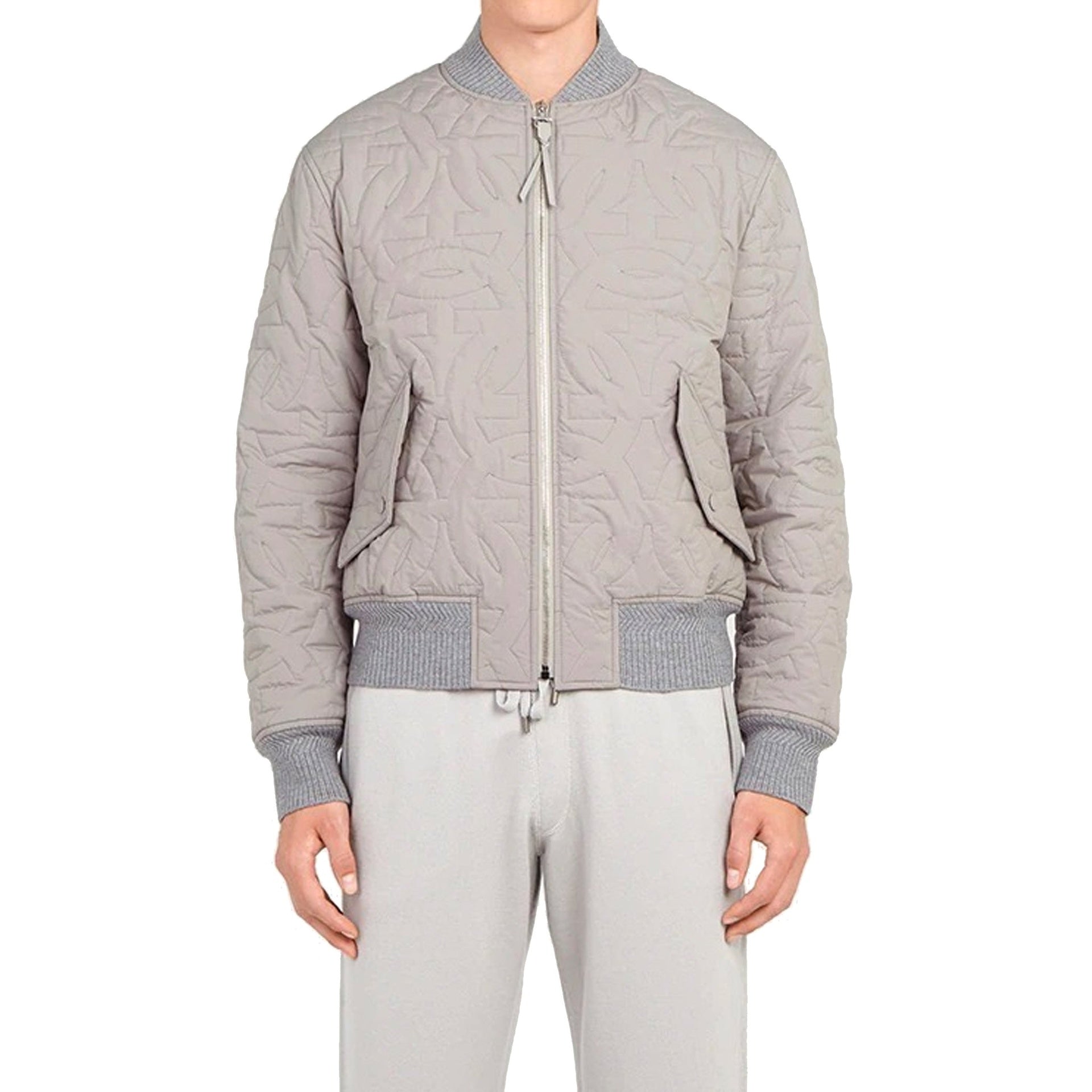 Salvatore Ferragamo Quilted Bomber Jacket