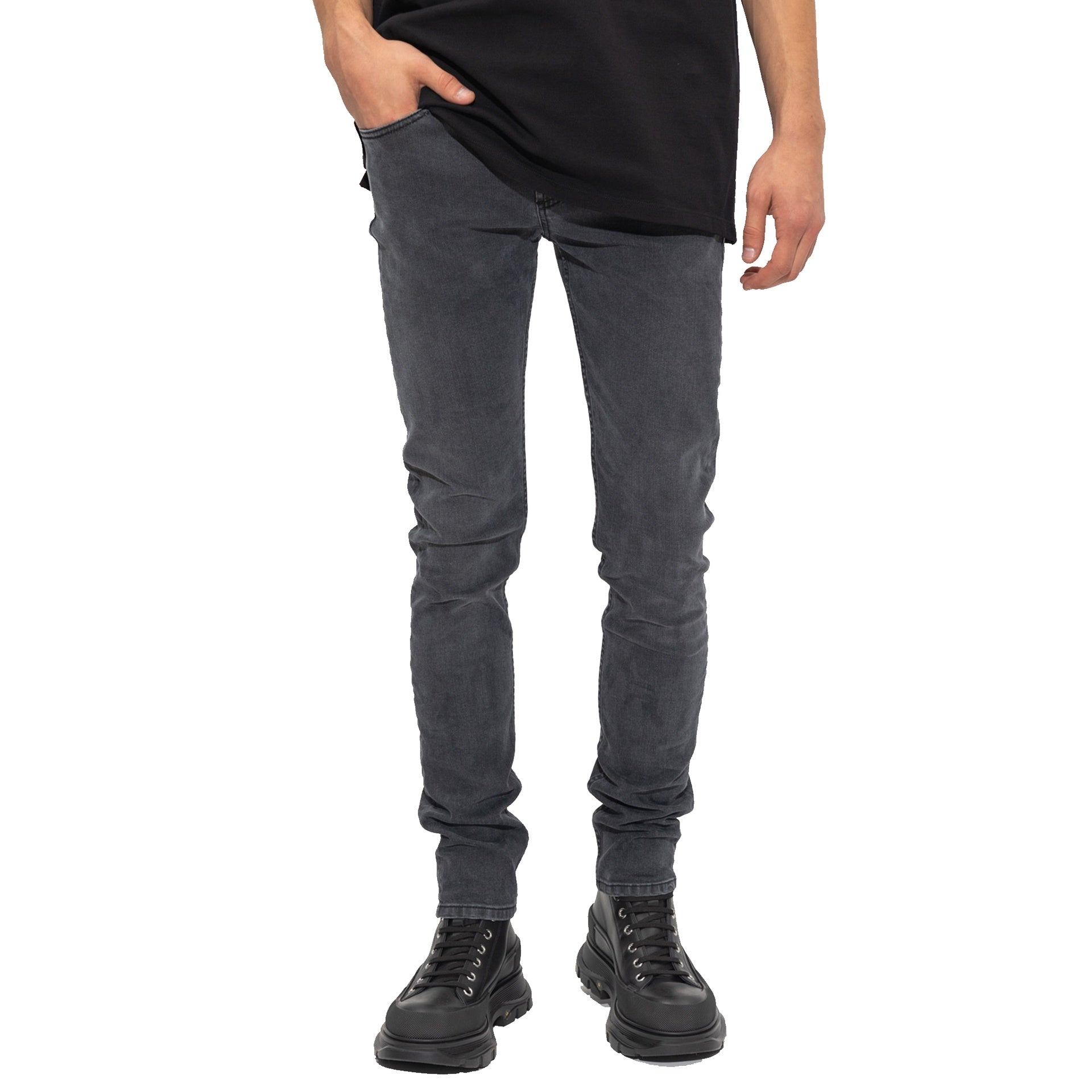 Alexander McQueen Cotton Denim Jeans