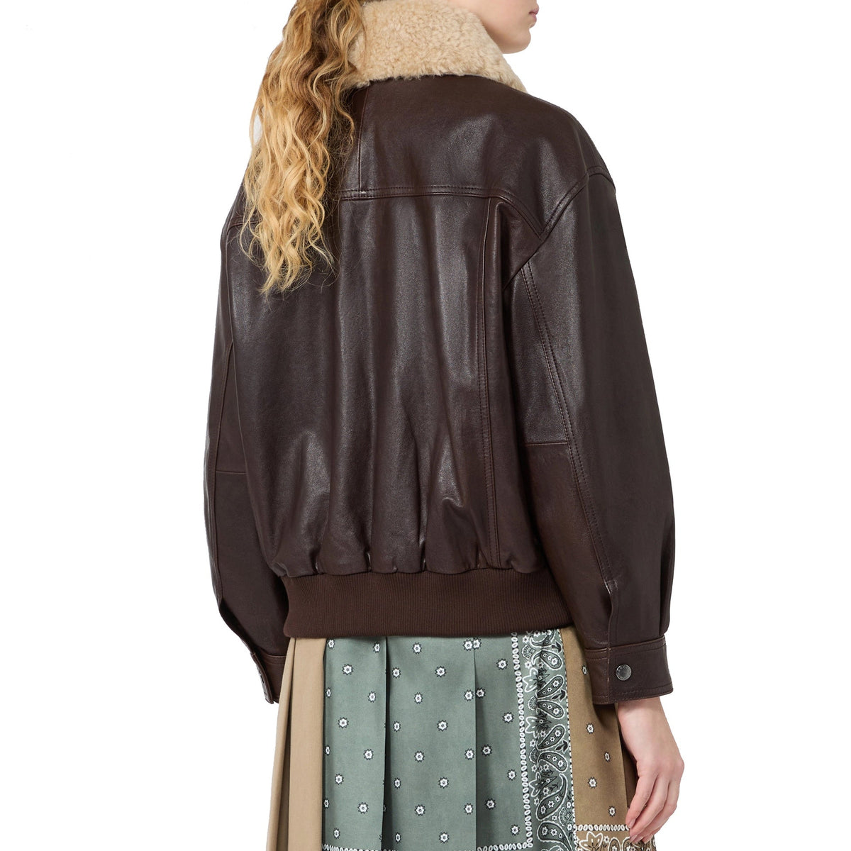 Max Mara Weekend Calata Leather Jacket