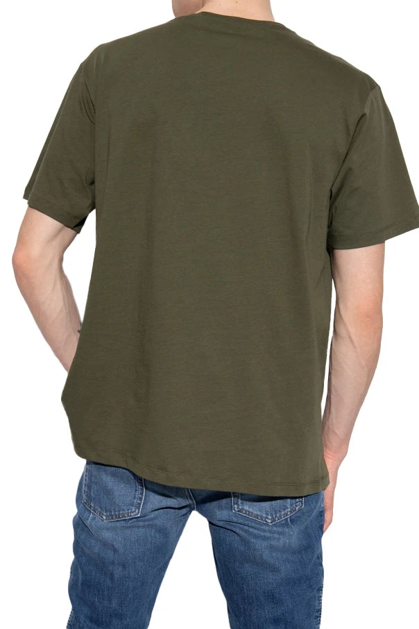 Balmain T-shirt & Top Green Man