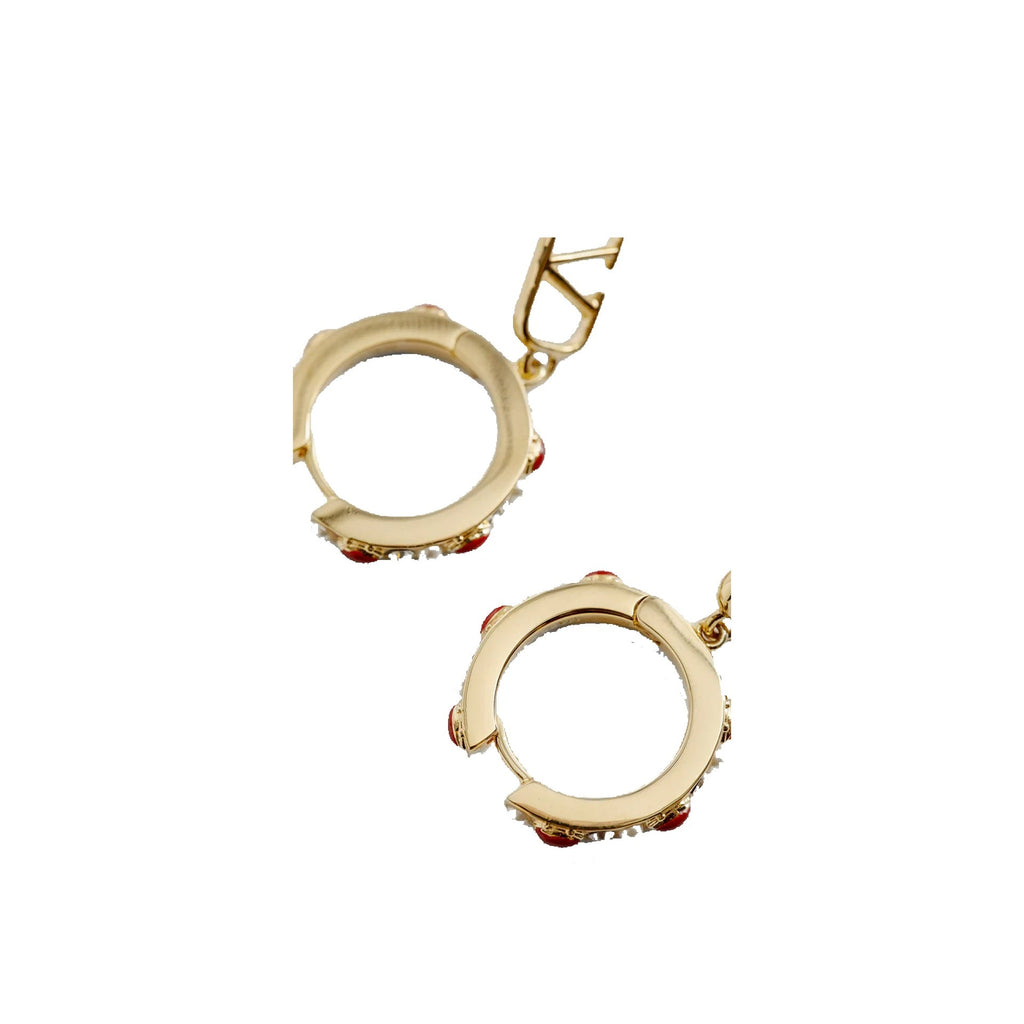 Valentino Garavani Hoop Earrings One size – Siebentaschen