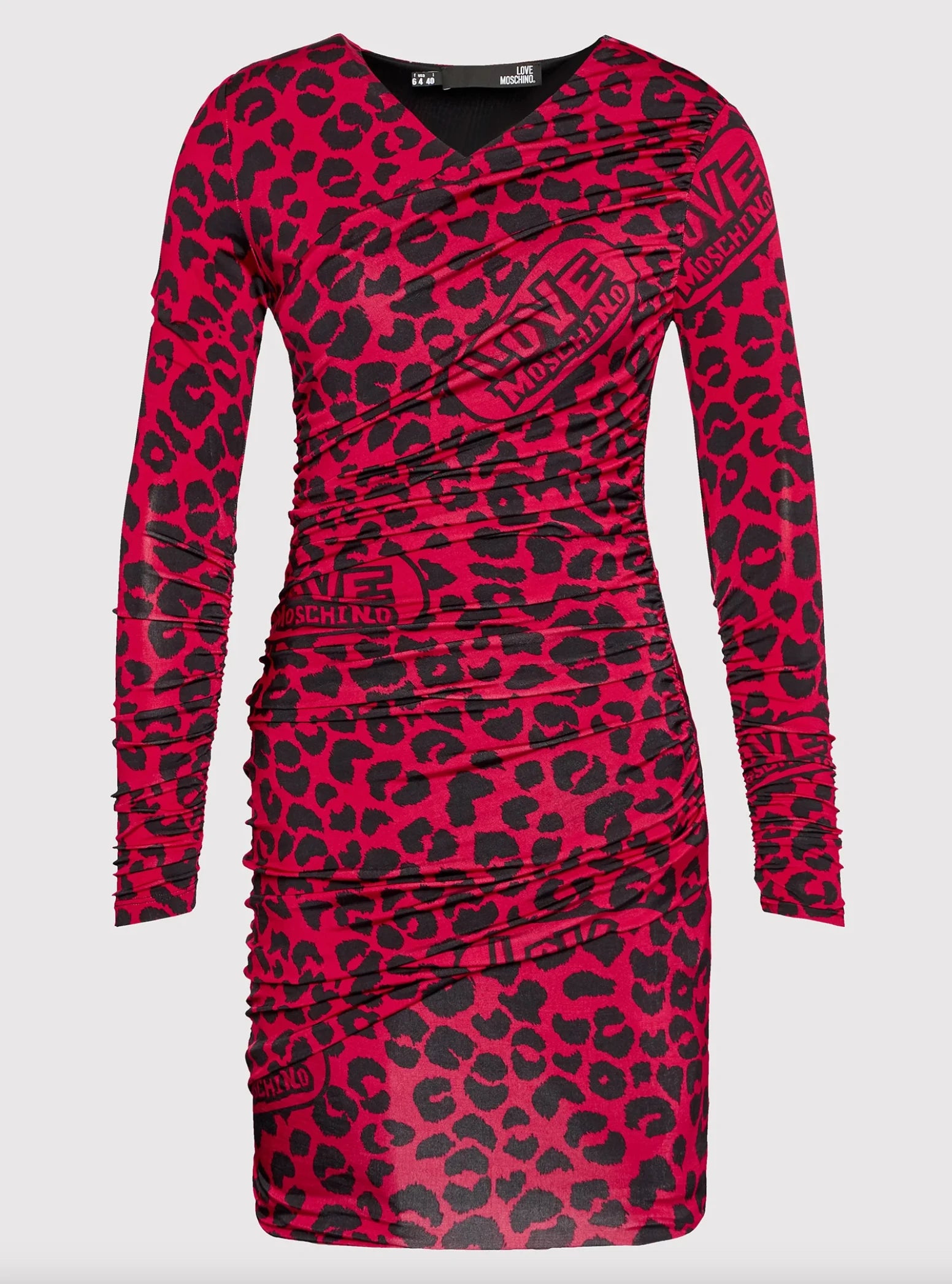 Love Moschino Dress Red Woman