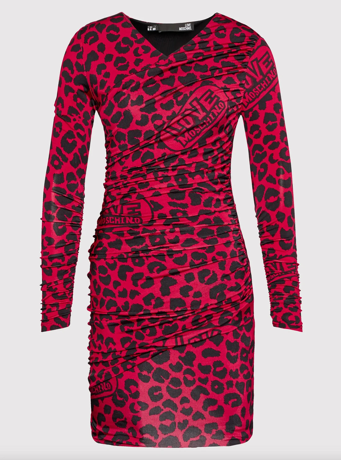 Love Moschino Dress Red Woman