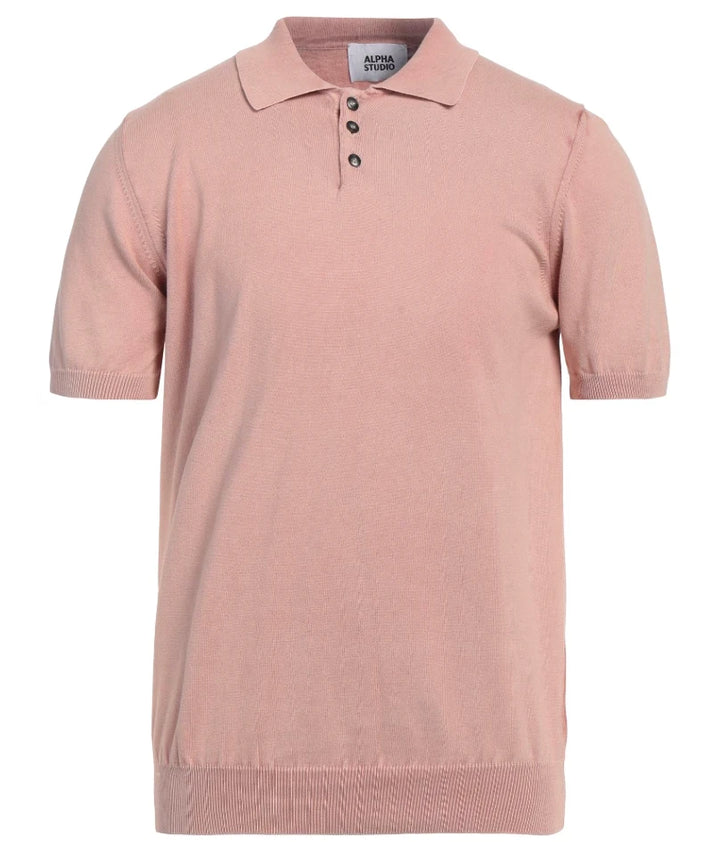 Alpha Studio Polo Pink Man