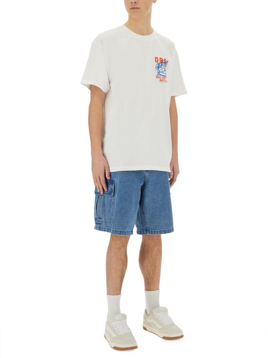 OBEY BAGGY BIGWIG CARGO SHORTS