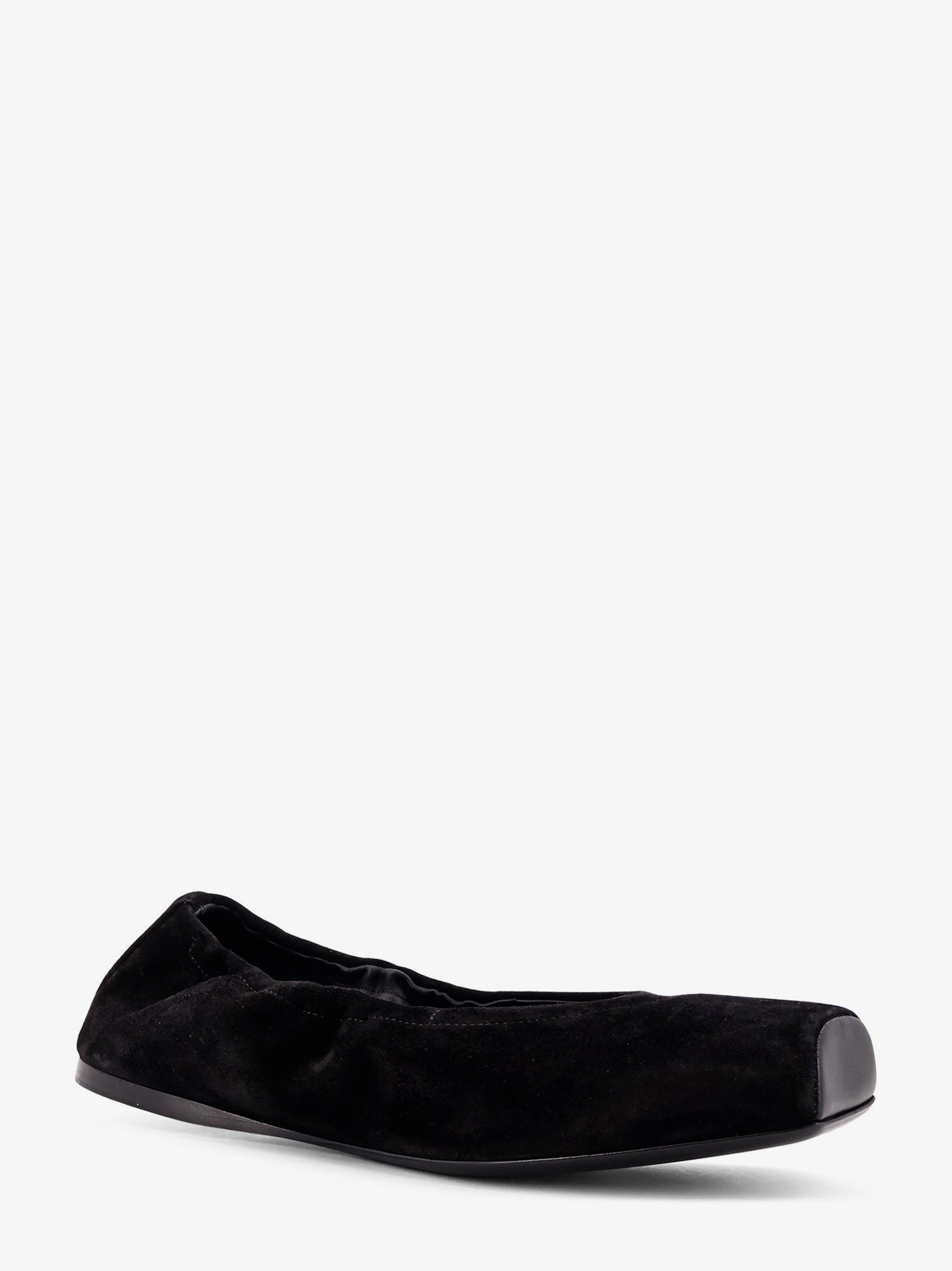 ALAIA Ballet Flats suede ballerinas