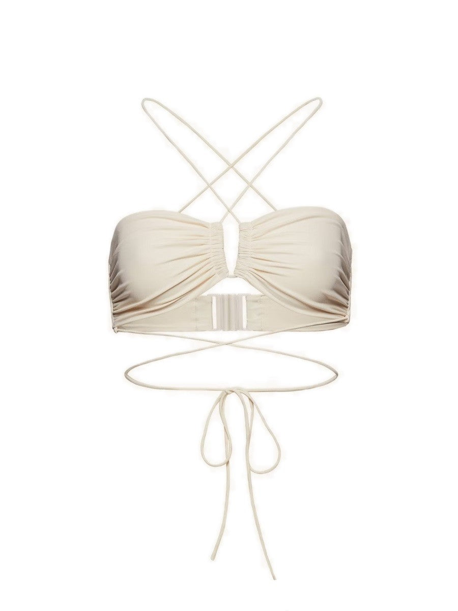 MAGDA BUTRYM BANDEAU BIKINI TOP