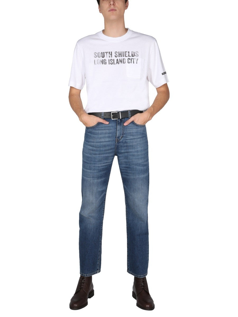 BARBOUR - BARBOUR X ENGINEERED GARMENTS T-SHIRT