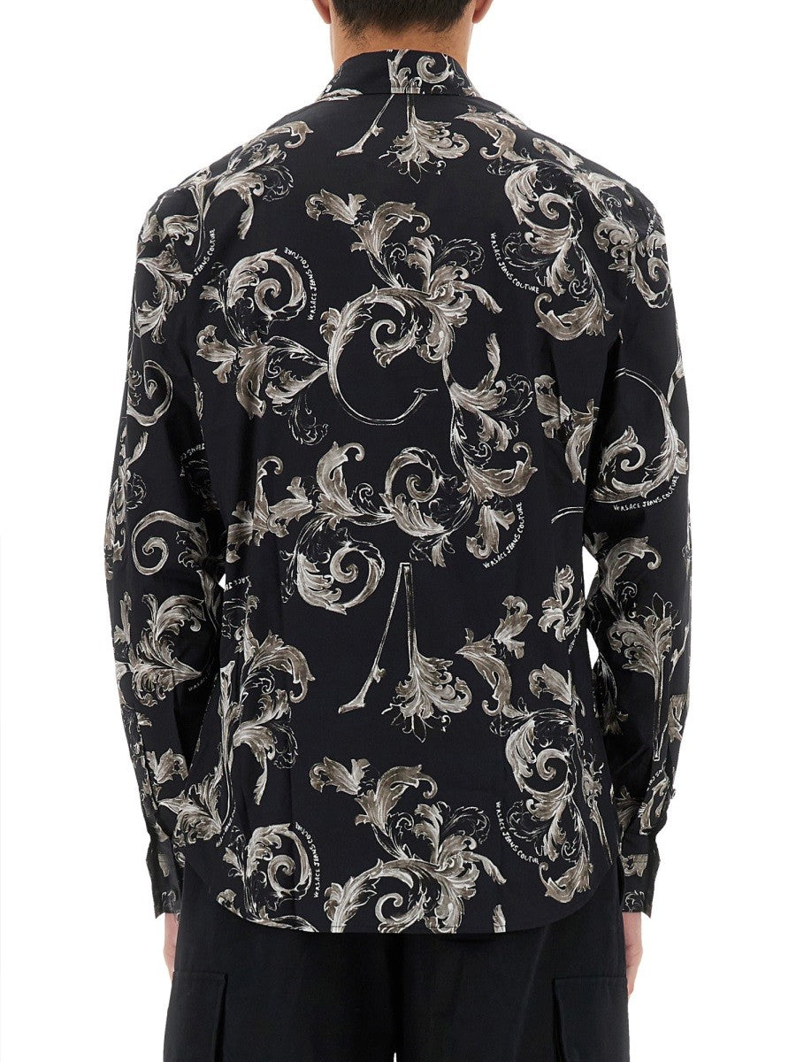Versace Jeans Couture BAROQUE OUTLINE PRINT SHIRT