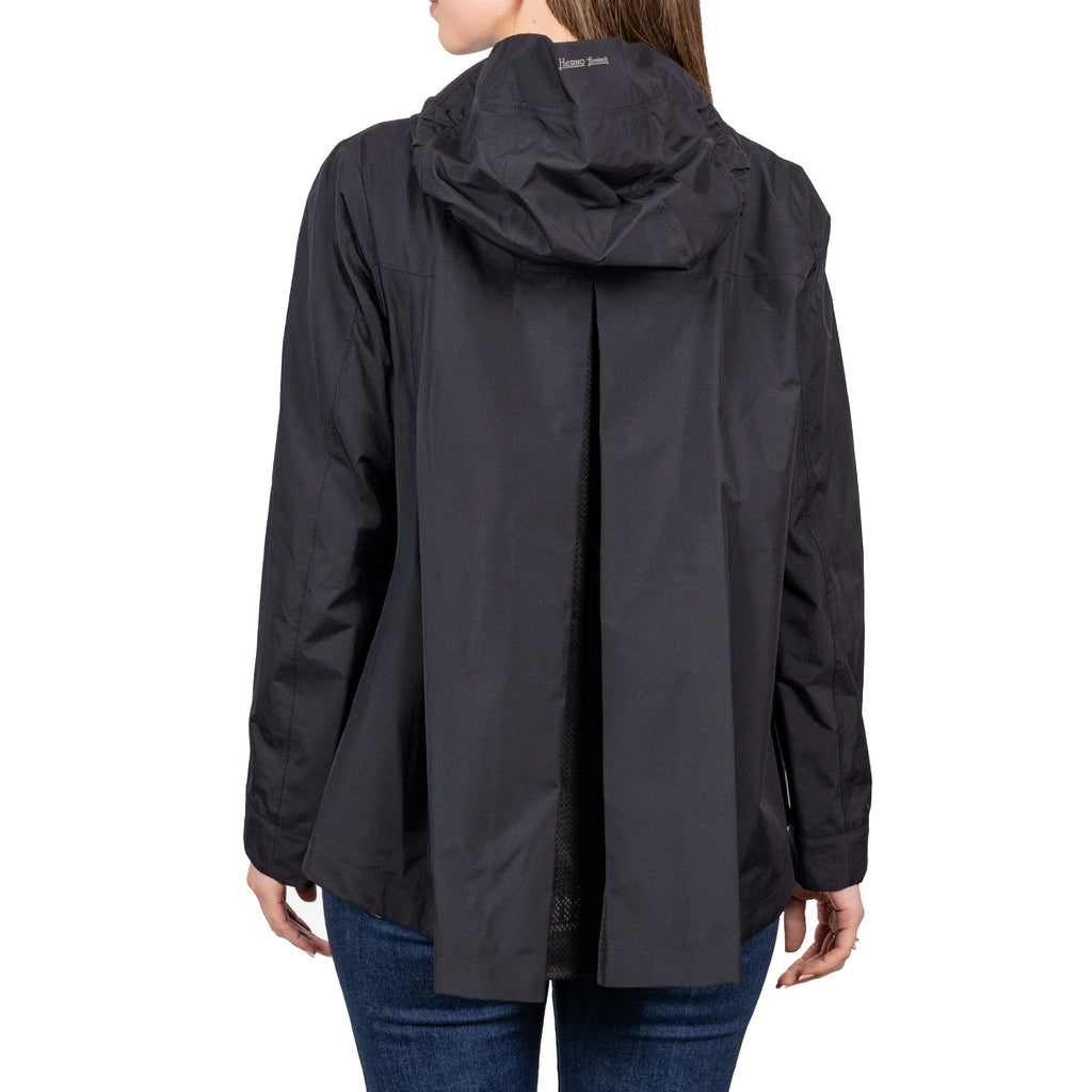 Herno Hooded Cape Jacket