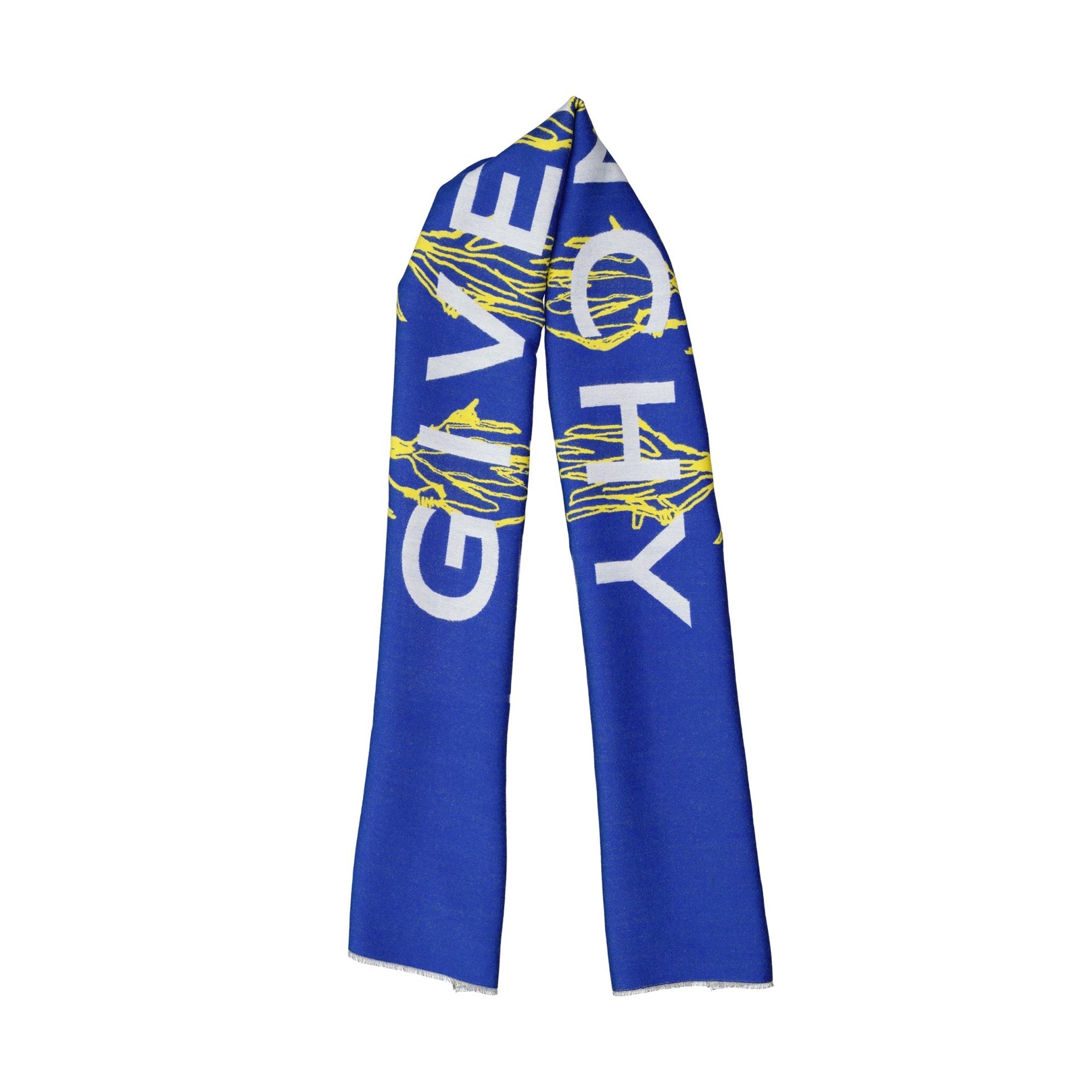 Givenchy Logo Wool Scarf