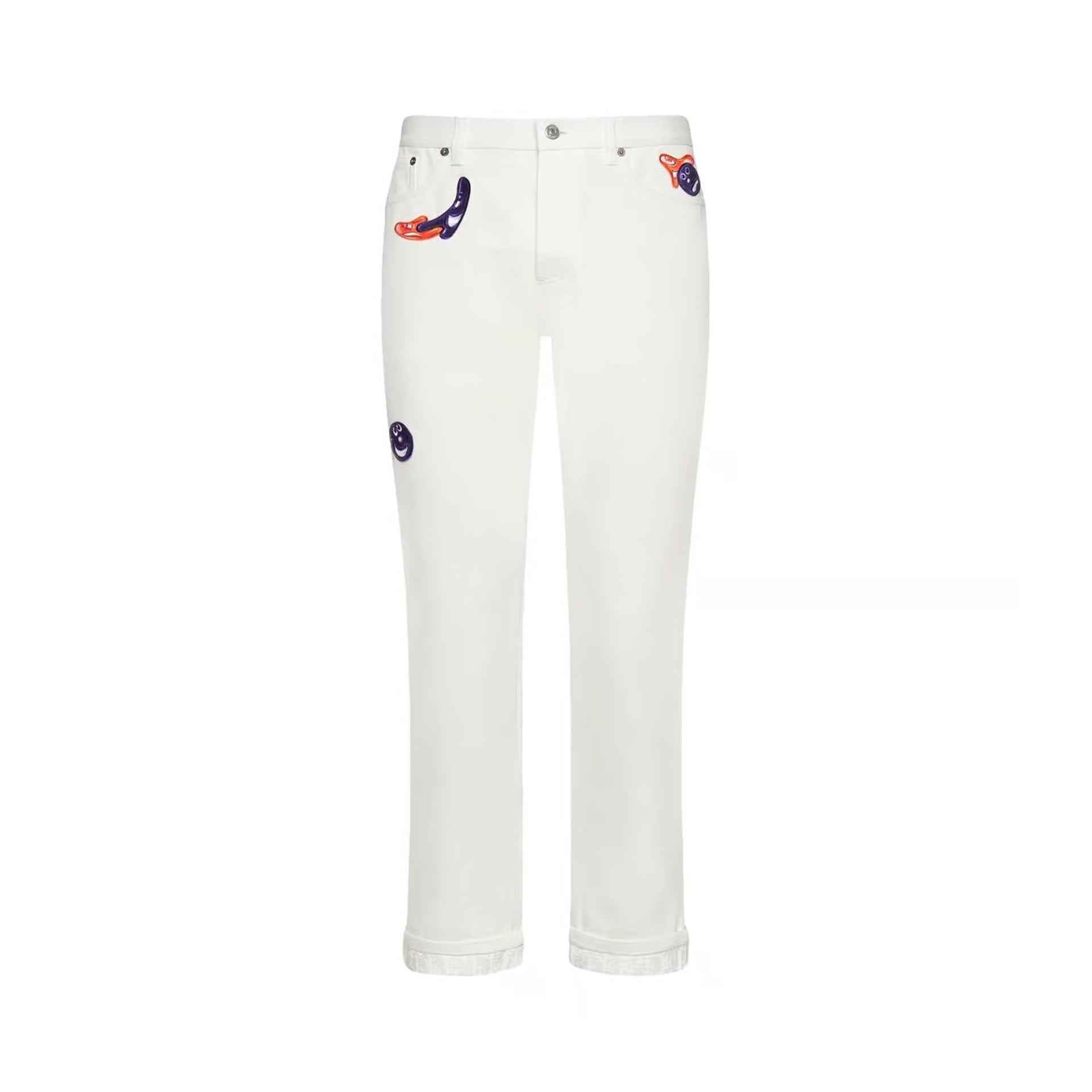 Dior KennyScharf Patches Jeans