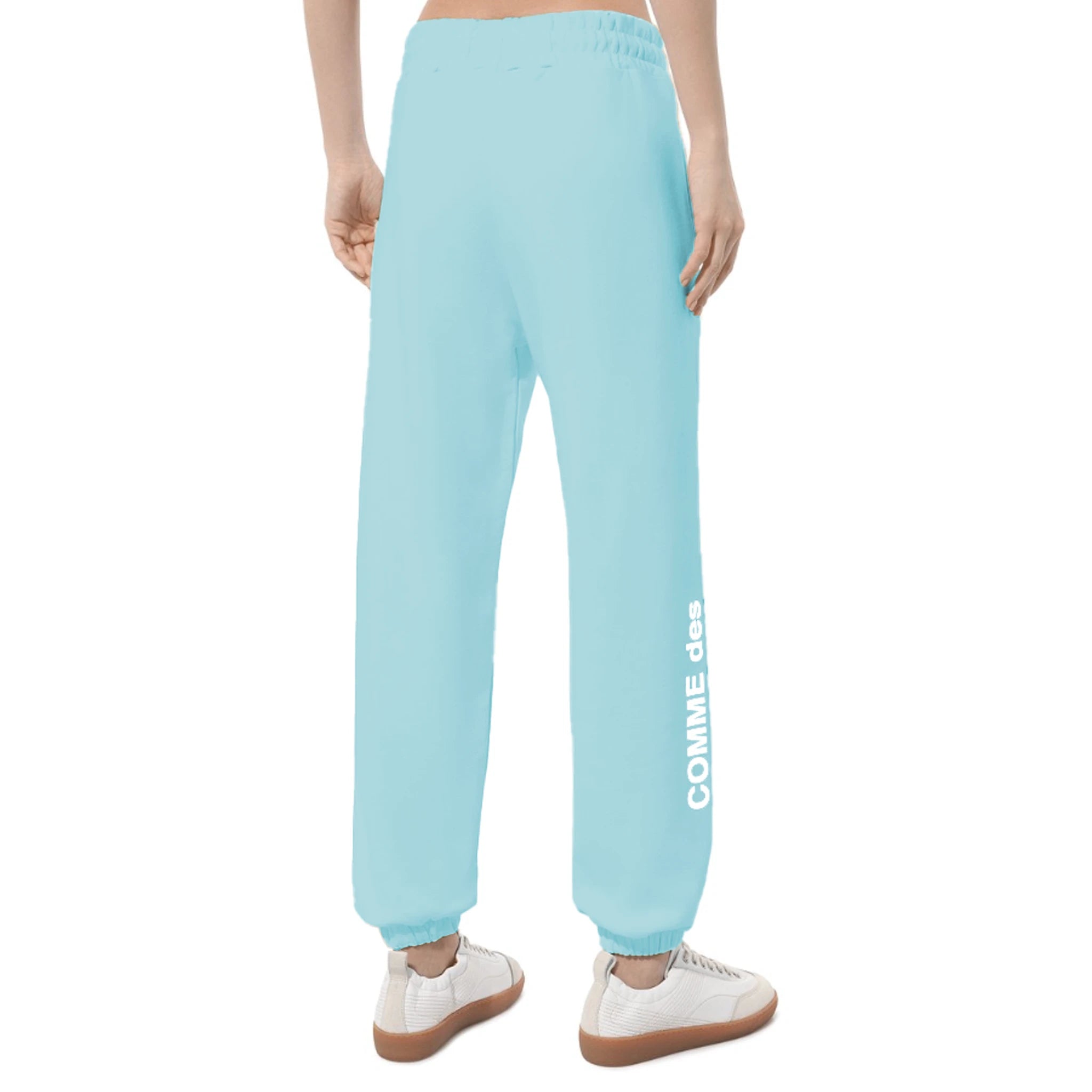 Comme Des Fuckdown Trousers Light Blue Woman