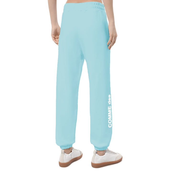 Comme Des Fuckdown Trousers Light Blue Woman