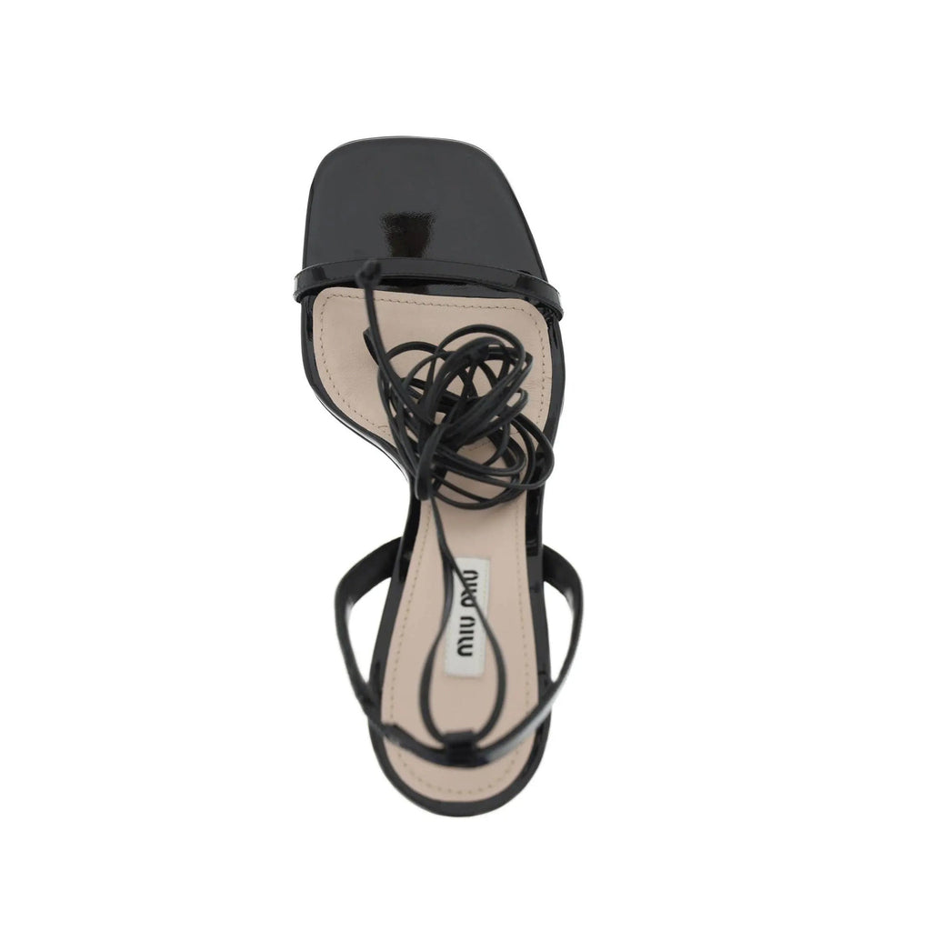 Miu Miu Leather Sandals