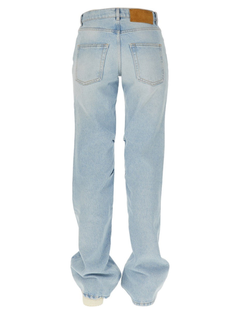Off-white BEACH BABY BAGGY JEANS