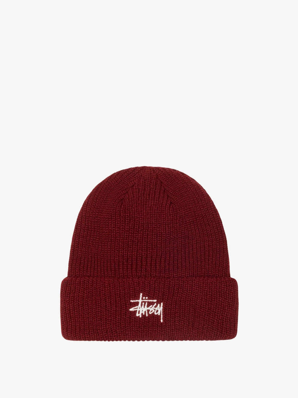 STUSSY Beanie ribbed hat